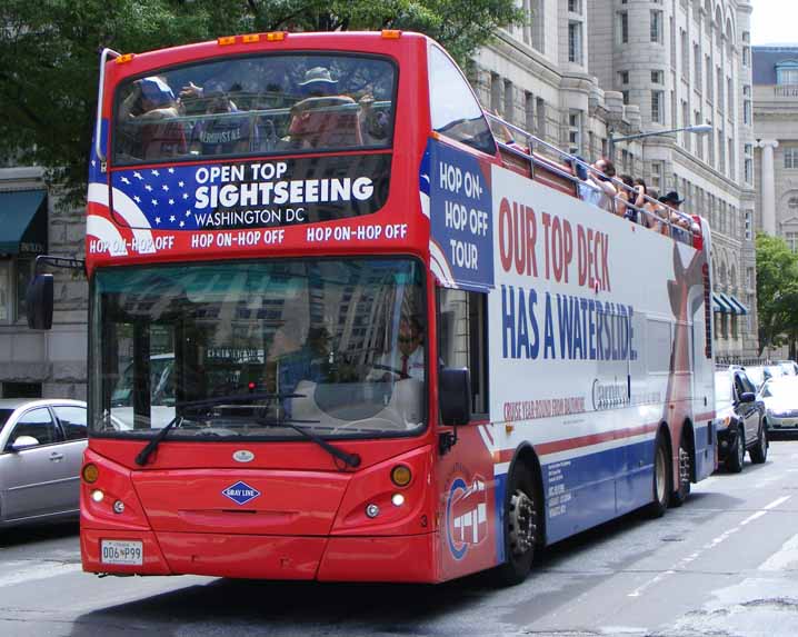 Open Top Sightseeing Washington DC Alexander Dennis Enviro500 3